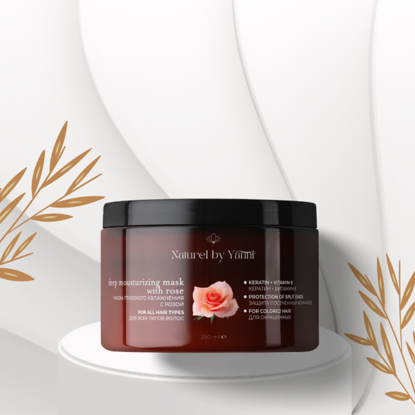 DEEP MOISTURIZING MASK WITH ROSE